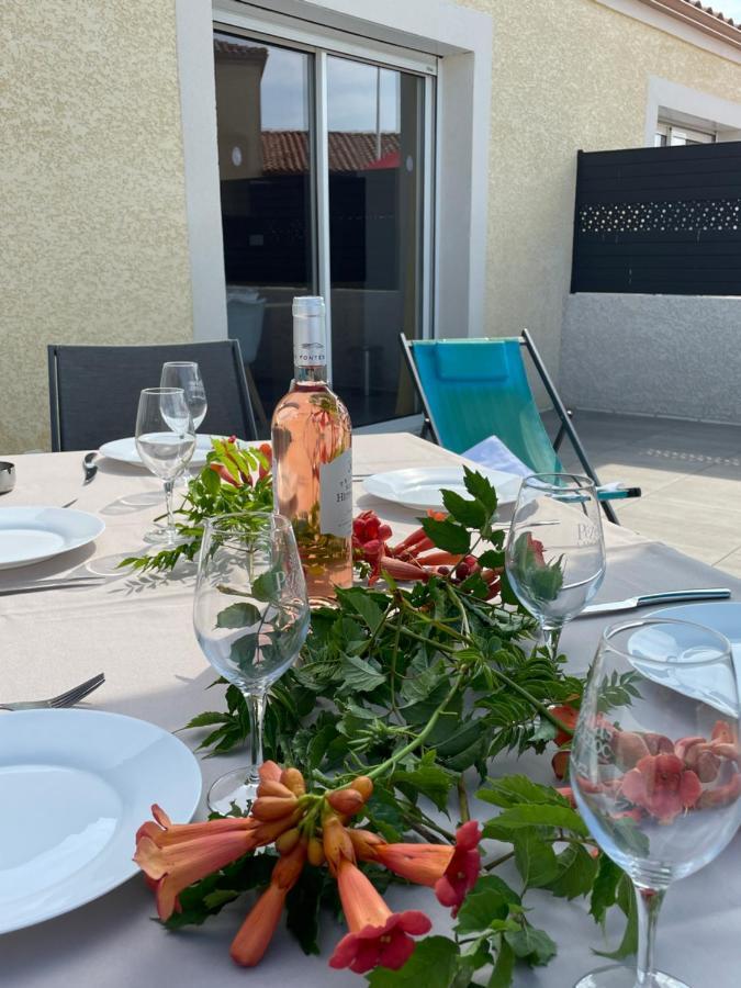Neffies Val Des Bruyeres - Gite 15Mn Pezenas Avec Terrasse Et Cour Close - Parking Privatif Securise - Wifi Ftth Gratuit מראה חיצוני תמונה